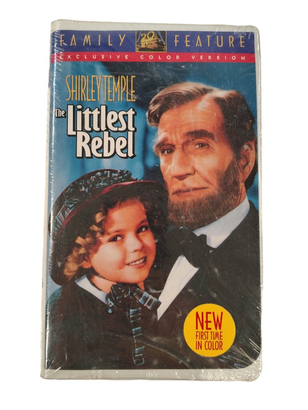(1935) Still Sealed The Littlest Rebel Rated PG Family/War VHS Cassette Tape